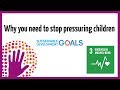Why you need to stop pressuring your children