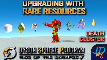 Upgrading with RARE resources 🪐 Dyson Sphere Rise of the Dark Fog Ep23 🌌 Lets Play, Tutorial