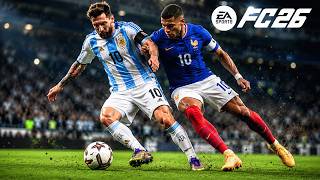 FIFA 26 - Argentina vs France - World Cup 2026 Dream Final