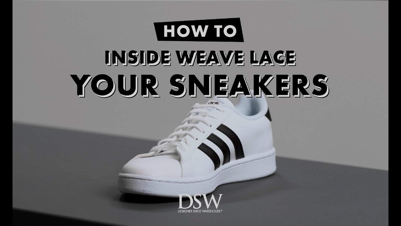 tie laces inside shoe