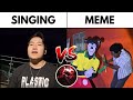 Montagem Rugada Singing Vs Meme