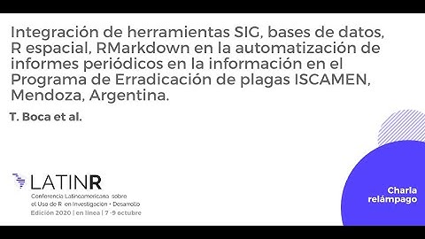 Informes de control de plaga automatizados con R en R
