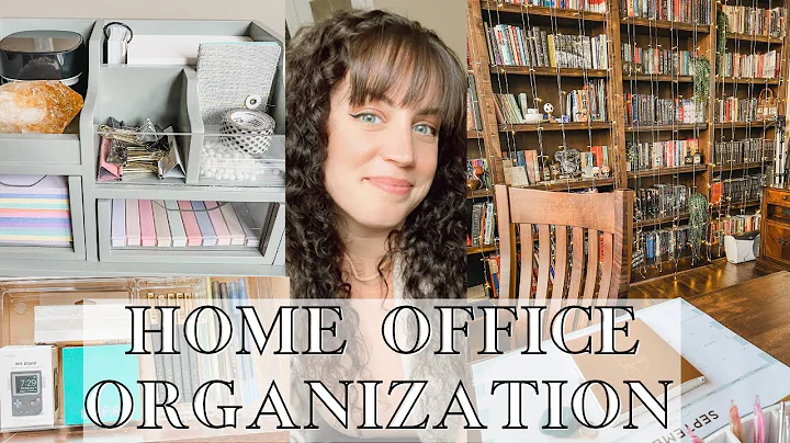 ORGANIZE MY NEW OFFICE WITH ME