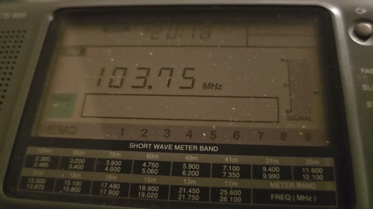 Mistuned FM station distortion
