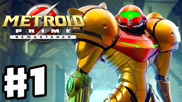 METROID PRIME REMASTERED - Full Gameplay Walkthrough - PART 1 #metroid