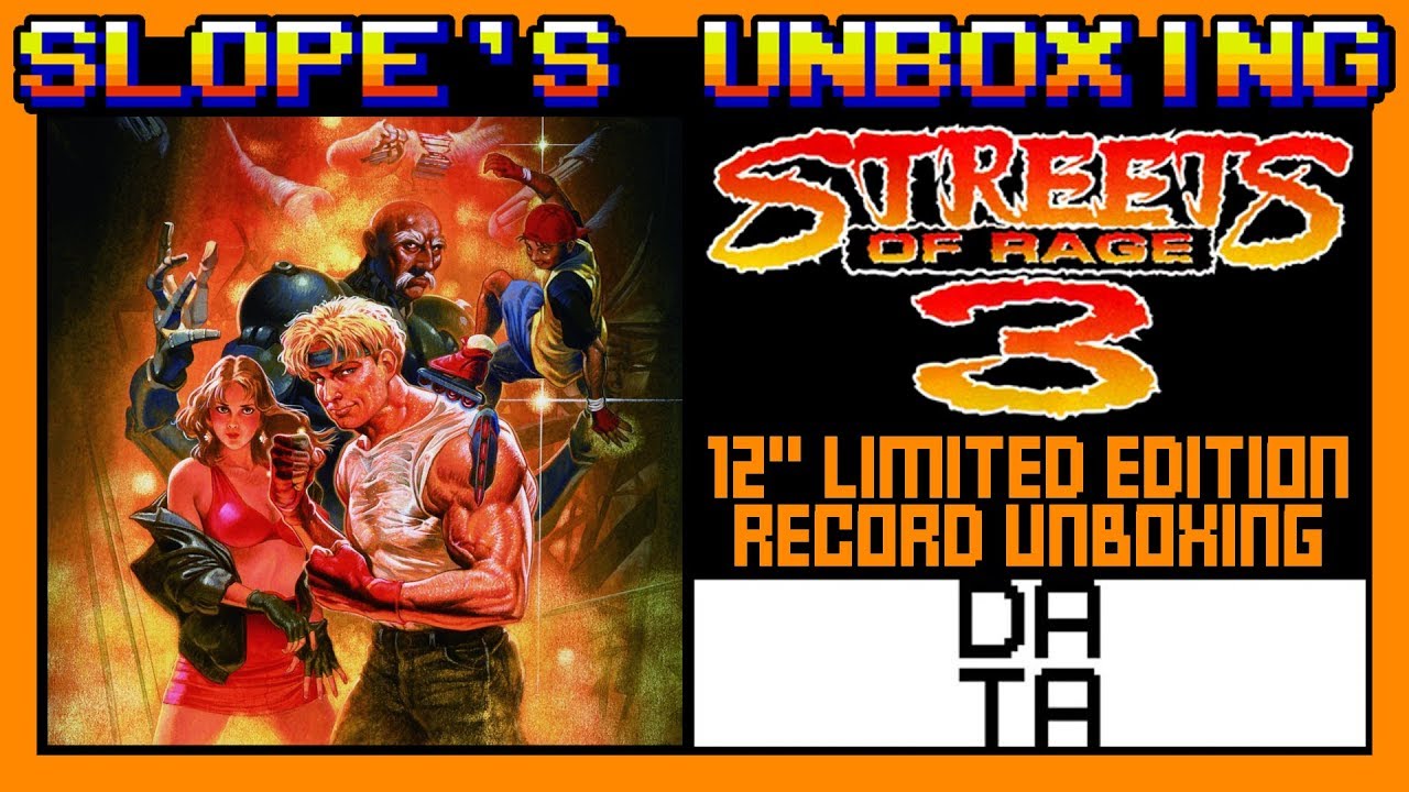 Streets Of Rage 3 Limited Edition DATA DISC 12