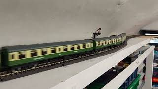 HORNBY LIVE STEAM, 2 TRAIN RUNNING @ BROCKLEY LANE