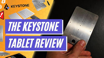 KEYSTONE TABLET & TABLET PRO Tutorial - Best Overall Wallet Backup Kit?