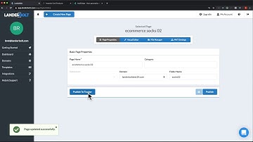 LanderBolt Tutorial Landing-Page Generator - AdsBridge Integration