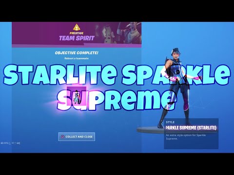 Fortnite (BR) - Unlocking Starlite Sparkle Supreme