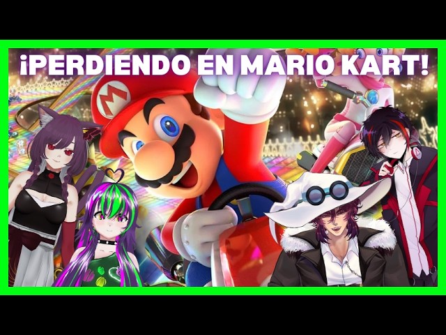 [Mario Kart 8: Deluxe] No se conducir ft: @shinkikuchivt @KarasuAizawa @KionHagura