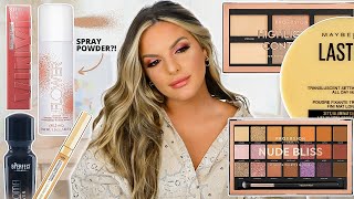 FULL FACE OF DRUGSTORE MAKEUP TESTED! A DOOZY | Casey Holmes