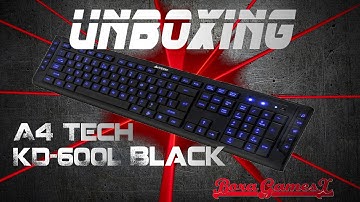 UNBOXING --- A4TECH  KD - 600L  Black