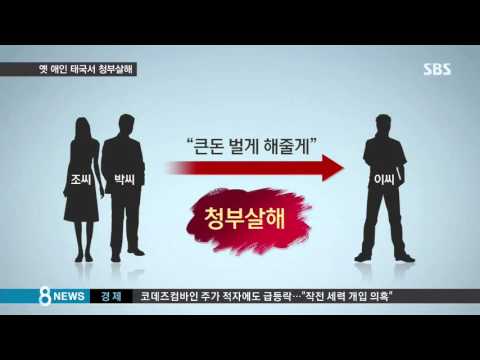 3억 보험금 노린 계획…옛 애인 '청부 살해'/SBS