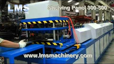 LMS SHELVING PANEL ROLL FORMING LINE - MOTORIZED ADJUSTABLE