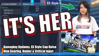 PSO2:NGS | Yui Hasegawa IS The Update! - New Gameplay Updates, EX Style Cap Raise, & Funny Extras!