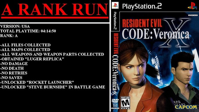 Resident Evil Code: Veronica X Original - PS2