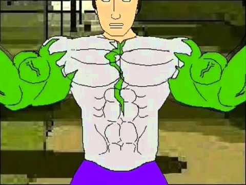 Hulk Animation transformation