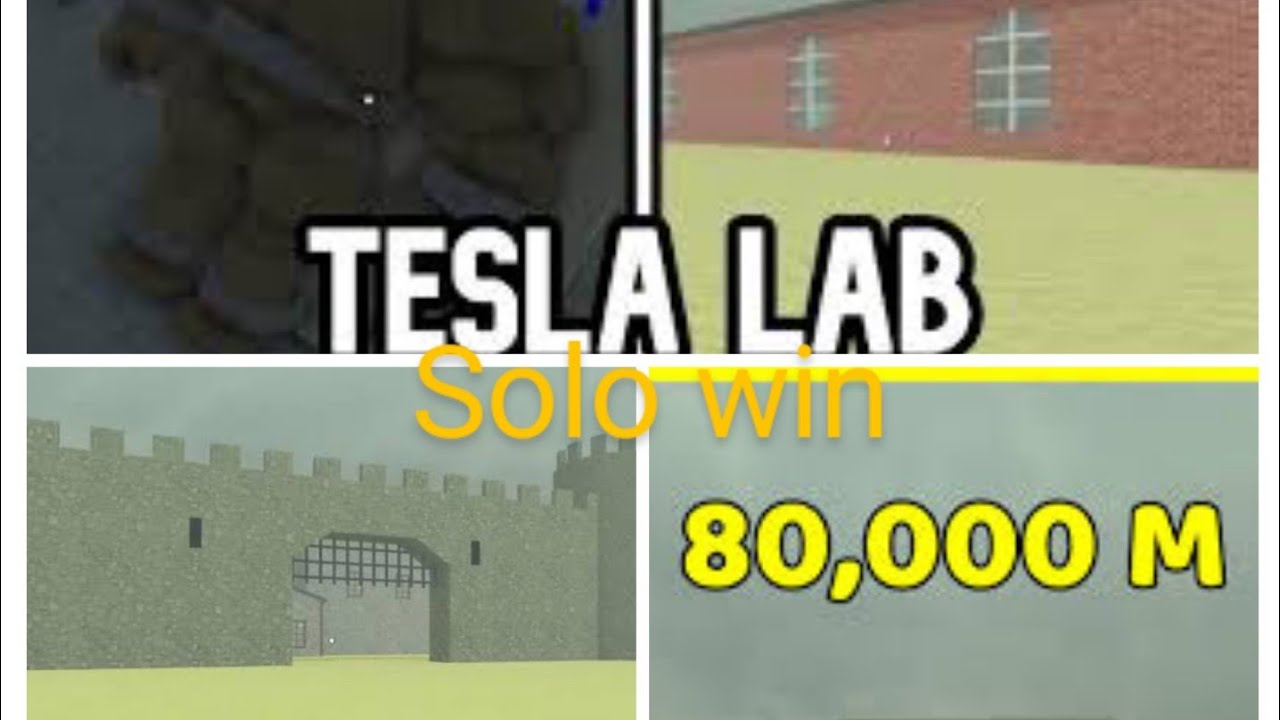 Dead rails Roblox gameplay ||raiding Tesla lab. Castle. And Solo win # ...