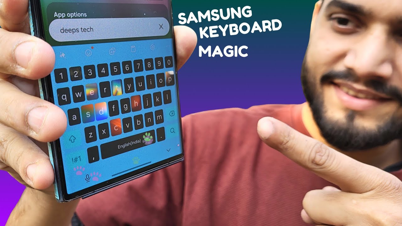 Hidden Samsung Keyboard Tricks! - YouTube