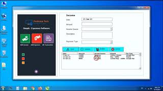 Simple Expenses Software | Monthly Income /Expenses Software screenshot 2
