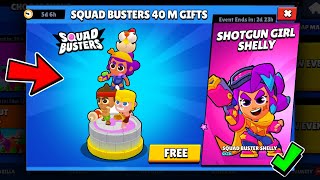 Cursed SQUAD BUSTERS Rewards - Brawl Stars Legendary EGGS opening & Free Gifts 2024