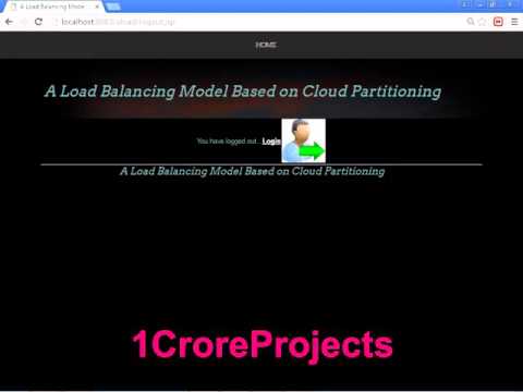 A Load Balancing Model Based on Cloud Partitioning for the Public Cloud | 1 Crore Projects