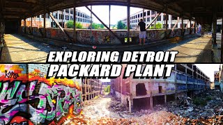 Exploring the World's Largest Abandoned Factory - The Packard Plant in Detroit, MI