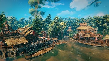 Valheim Forest Village Tour (Creative Mode)