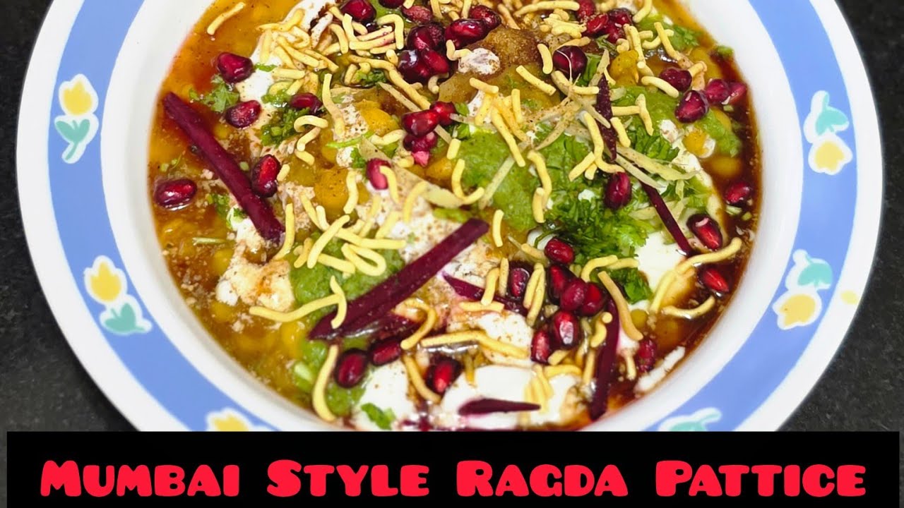 Mumbai Style Ragda Pattice Recipe | Street Style Chaat at Home