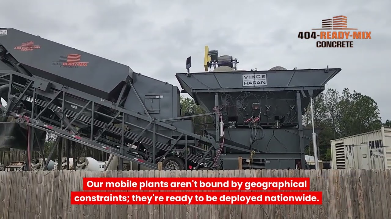 404 Concrete Mobile Ready-Mix Batch Plant