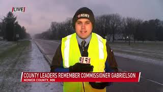 Mower County leaders remember Commissioner Gabrielson