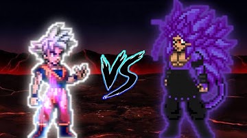 Goku DBS V3 OP (all form) VS Ghost in Jump Force Mugen 🔥