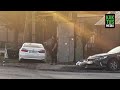 На ул. Салиевой столкнулись два автомобиля