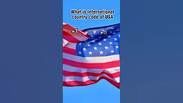 International Country Code Of USA Mcq Test Usa 