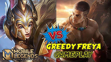CRAZY FREYA VS PAQUITO IN EXP LANE | GREEDY FREYA?! | MOBILE LEGENDS