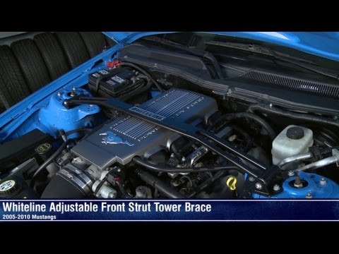 Mustang Whiteline Adjustable Front Strut Tower Brace (05-10 GT, V6) Review