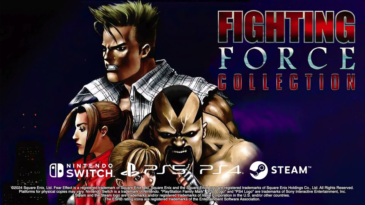 Fighting Force Collection - PlayStation 5 & Nintendo Switch - Trailer - Physical [Limited Run Games]