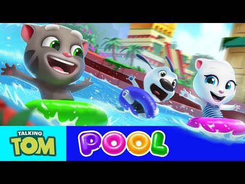 Talking Tom Pool NEW Update - The Lost City