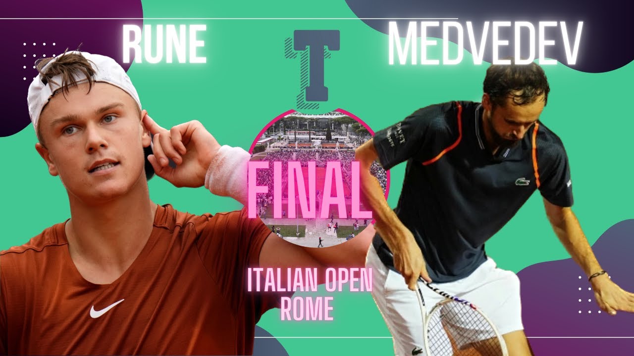 Medvedev outclasses Rune to win Italian Open in Rome