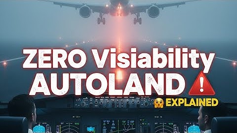 How Planes Land Themselves in ZERO Visibility! (Autoland Explained) 🤯