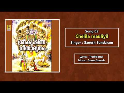 Chelila mauliyil   a song from Sree Krishna Geethamrutham sung by Ganesh Sundaram