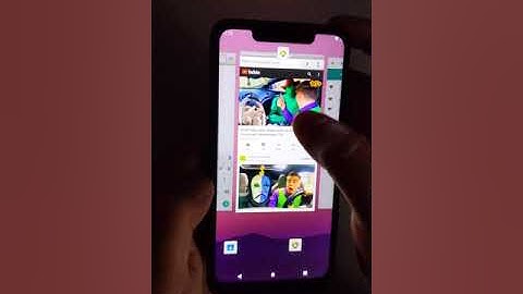 Xiaomi Poco F1 phone running AOSP and mainline Linux kernel v5.9-rc1