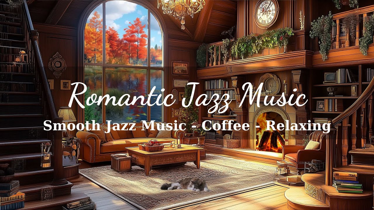 Cozy Coffee Shop Ambience & Relaxing Jazz Music☕ Soft Jazz Instrumental ...