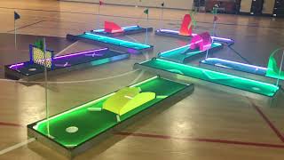 LED Glow Mini Golf - Putt Putt Course
