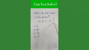 What is the next number in the series? #shorts #math