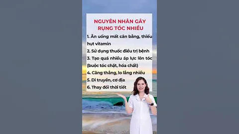 6 Nguyên Nhân Gây Rụng Tóc Nhiều #dsdaiminh #shorts #health
