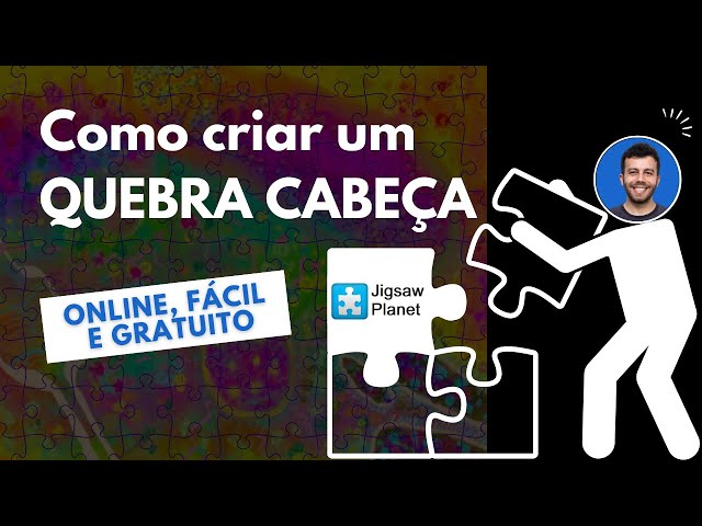 Como CRIAR um QUEBRA CABEÇA online - Rápido, Fácil e Gratuito