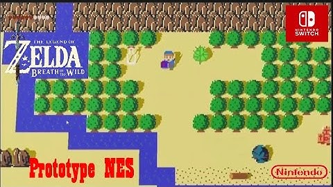 The Legend of Zelda : Breath of The Wild : NES prototype [GDC 2017]