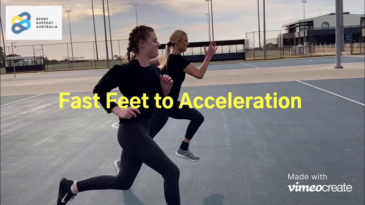 Ssa run acceleration drills fast feet to acceleration youtube